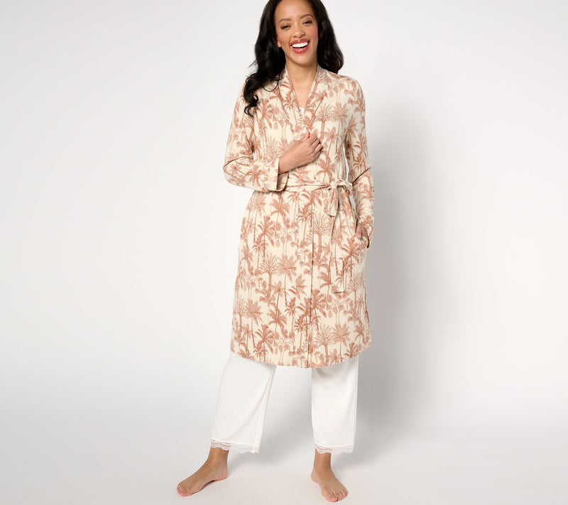 Bumblebella by Jill Martin Dreamy Jersey Spa Robe — View 13