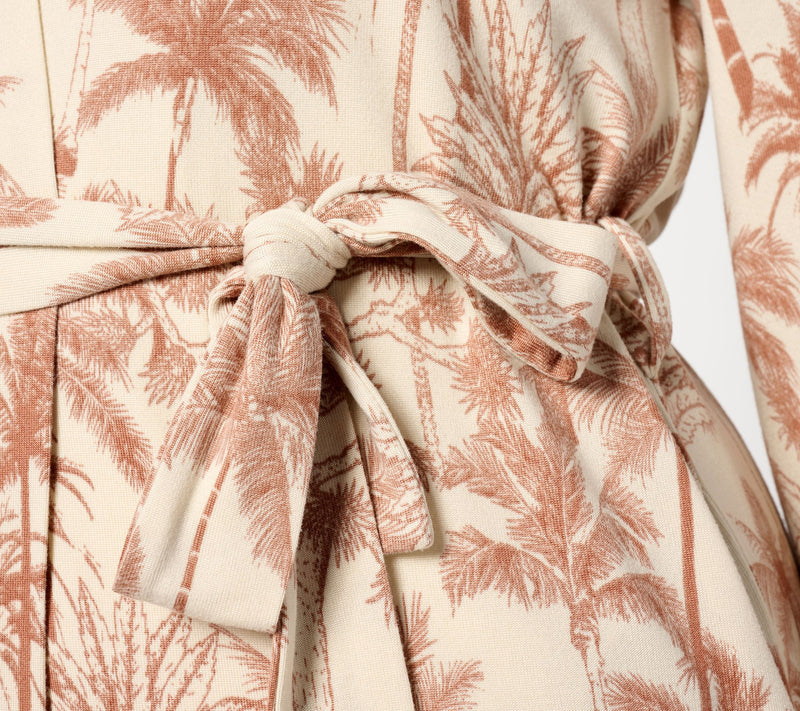 Bumblebella by Jill Martin Dreamy Jersey Spa Robe — View 4