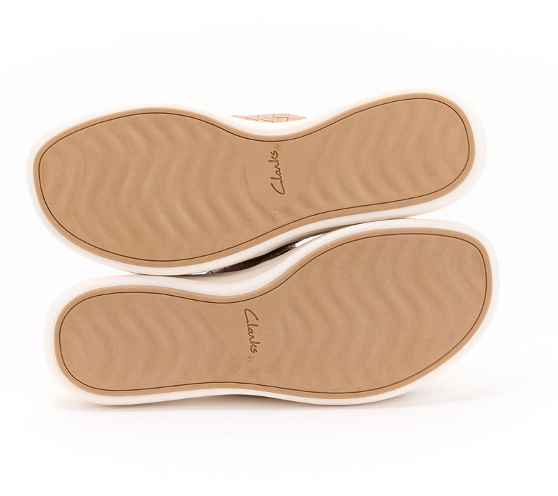 Clarks Cloudsteppers Adjustable Slide Sandals - Drift Buckle — View 17