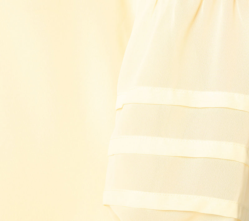 Denim & Co. Split V-Neck Blouse with Sleeve Detail — View 14