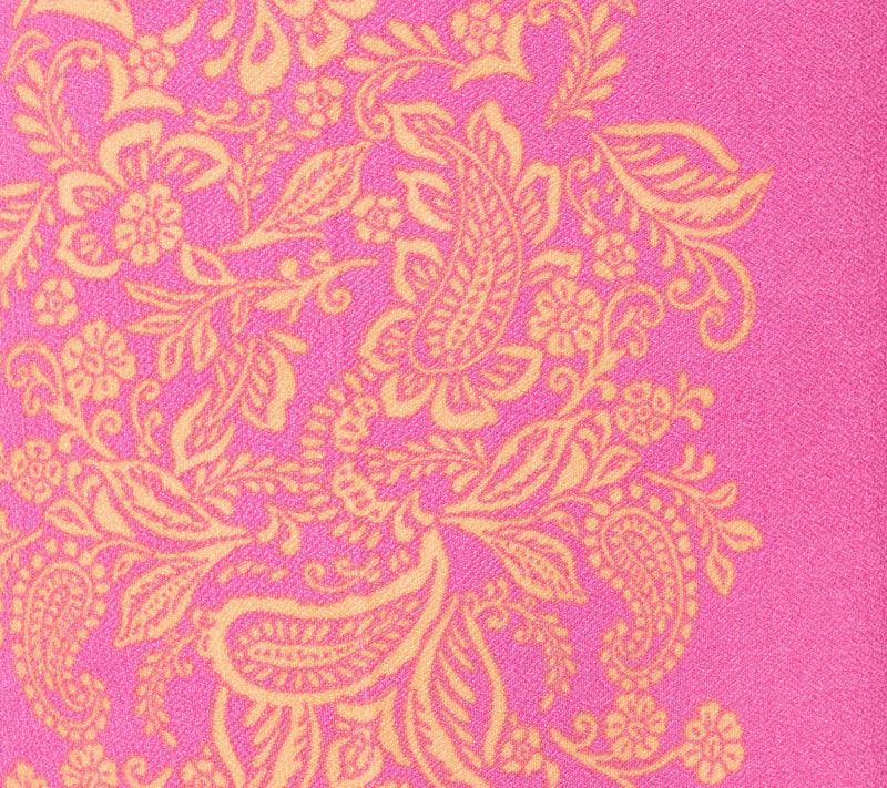 Isaac Mizrahi Live! Tall Pebble Knit Placement Print Wide-Leg Pants — View 7