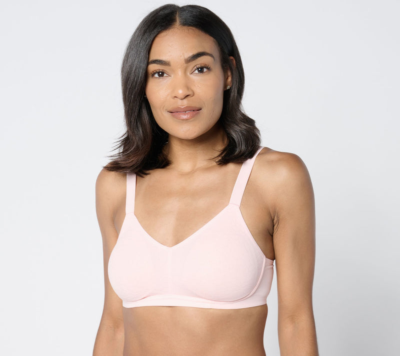 Cuddl Duds Intimates Softest Stretch Jacquard Unlined WF Bra — View 7