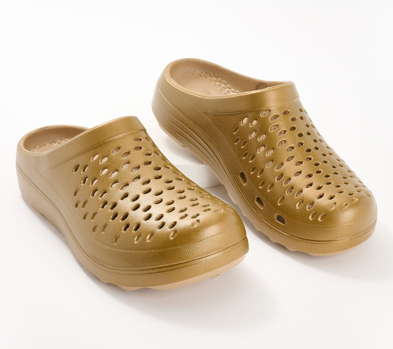 Revitalign Orthotic Perforated Recovery Clogs Fusion Vitality — View 9
