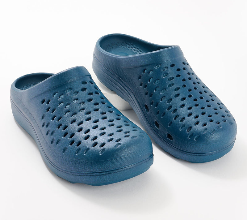 Revitalign Orthotic Perforated Recovery Clogs Fusion Vitality — View 20
