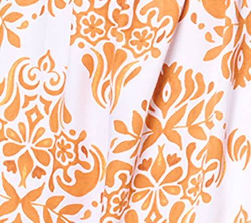 Destination 365 Petite Printed Flutter Sleeve Self Belted Dress — View 2