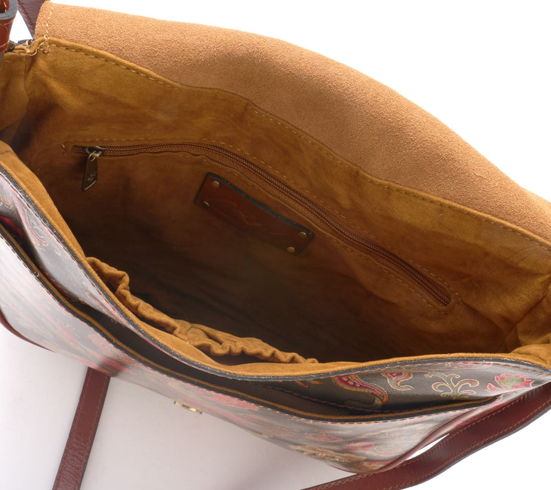 "As Is" Patricia Nash Roana N/S Belted Leather Crossbody — View 3