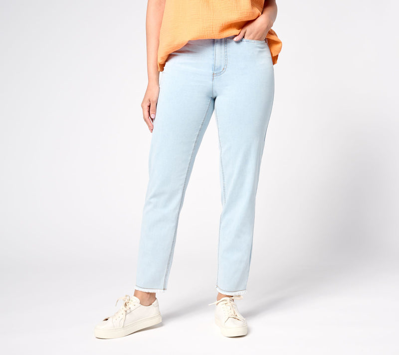 Denim & Co. Canyon Retreat Desert Denim Relaxed Jean — View 5