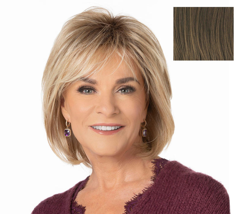 Toni Brattin Effortless Layered Bob Wig — View 13