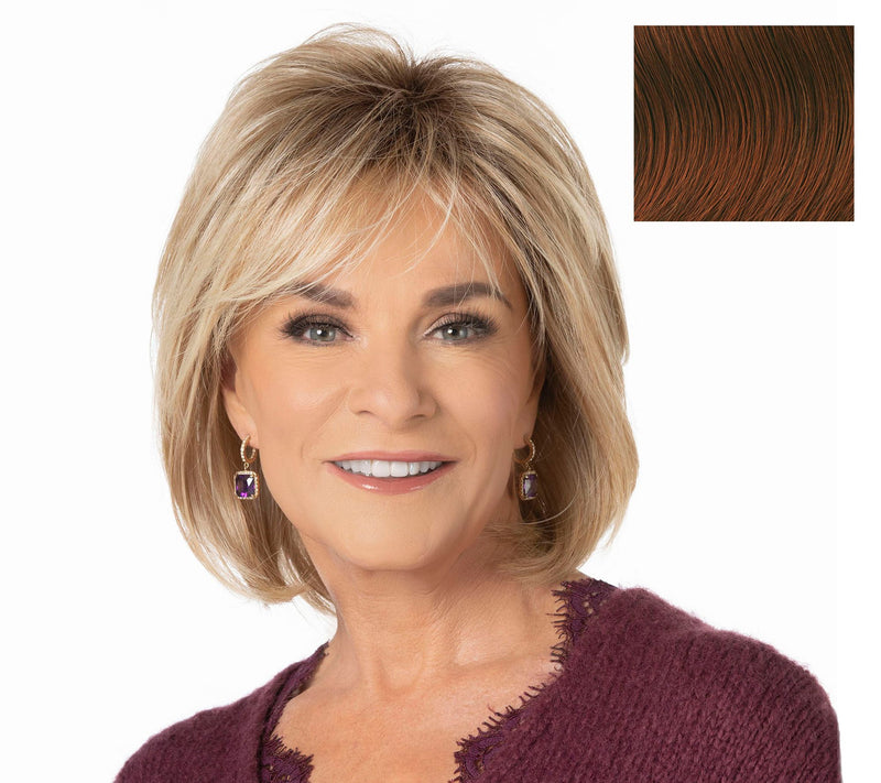 Toni Brattin Effortless Layered Bob Wig — View 9