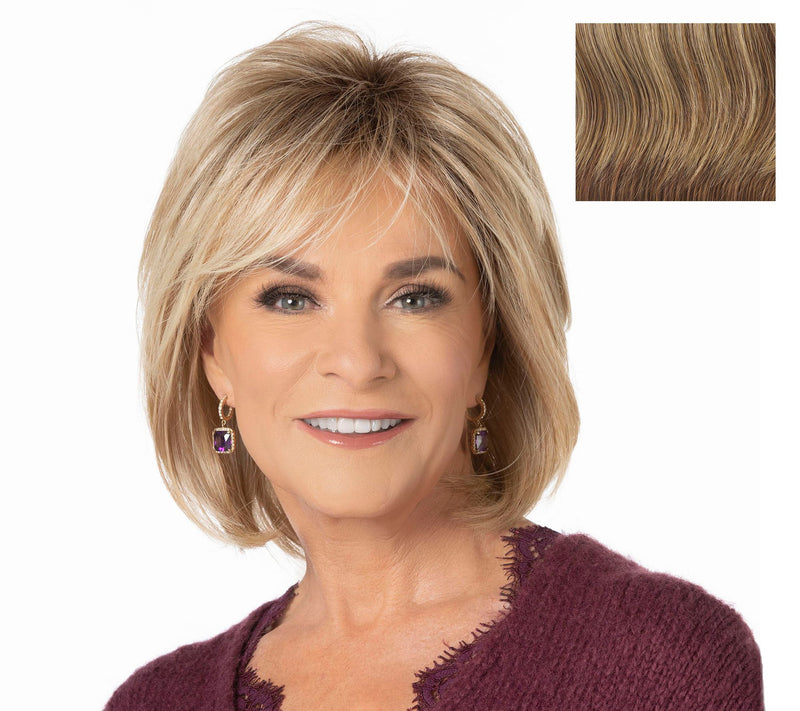 Toni Brattin Effortless Layered Bob Wig — View 23