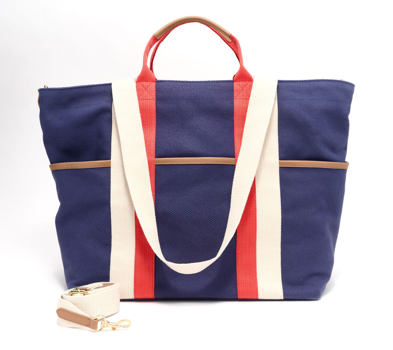 Market By Monica Canvas Hero XL Tote with Crossbody Strap — View 11