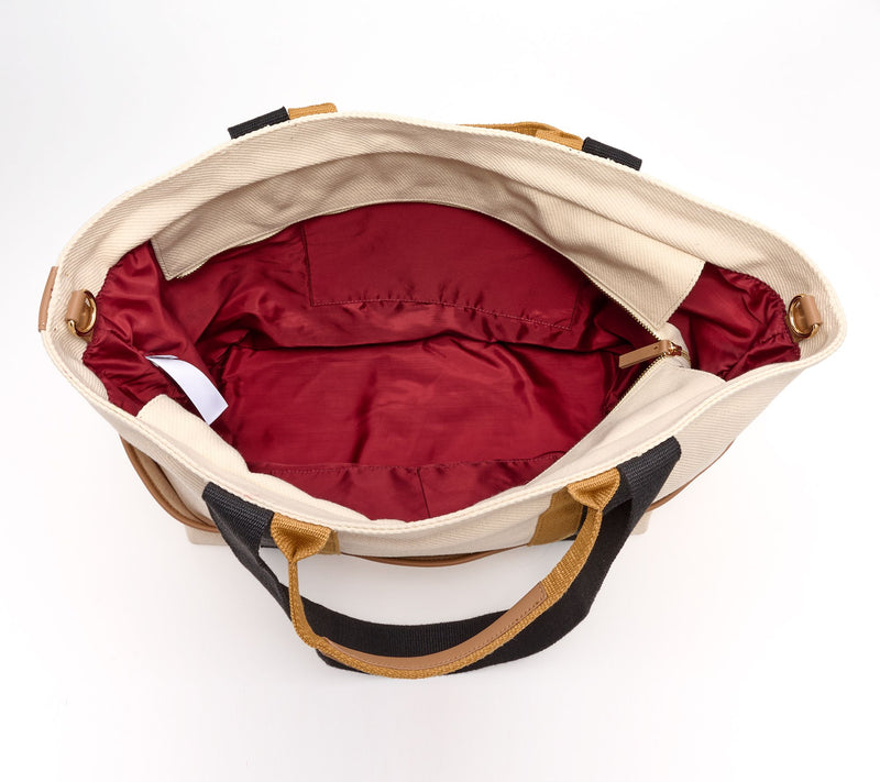 Market By Monica Canvas Hero XL Tote with Crossbody Strap — View 14