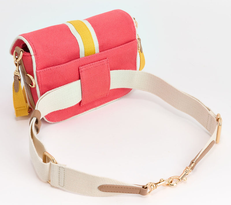 Market By Monica Coated Canvas Crossbody with Shoulder Strap — View 3