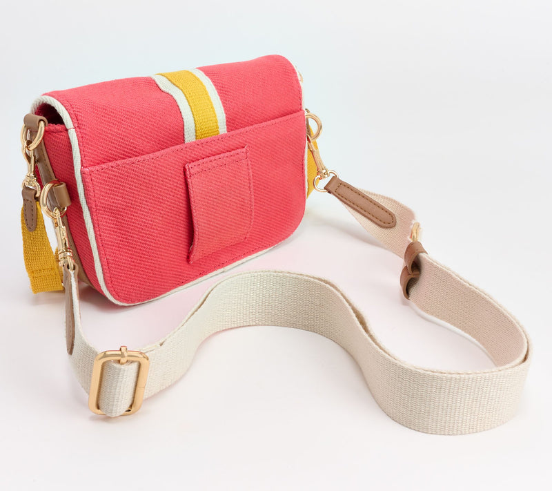 Market By Monica Coated Canvas Crossbody with Shoulder Strap — View 4