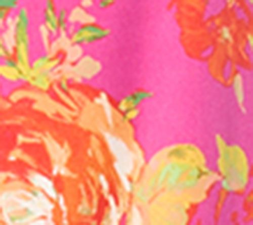 Isaac Mizrahi Live! Tall Floral Printed Wide Leg Ankle Pants — View 3