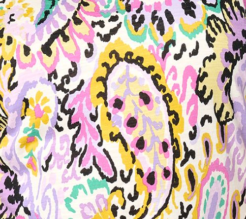Belle by Kim Gravel Slub Knit Paisley Perfection Top — View 5
