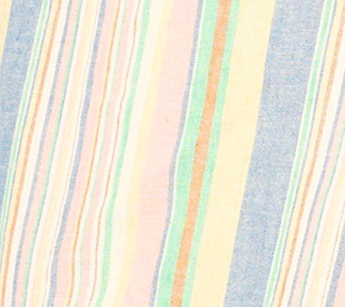 Denim & Co. Naturals Petite Striped Linen Blend Skort — View 4