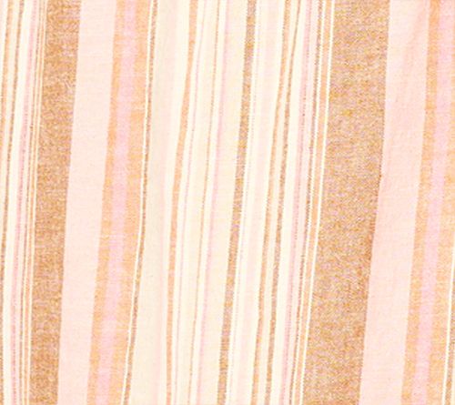 Denim & Co. Naturals Petite Striped Linen Blend Skort — View 8