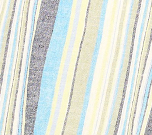 Denim & Co. Naturals Regular Striped Linen Blend Skort — View 6
