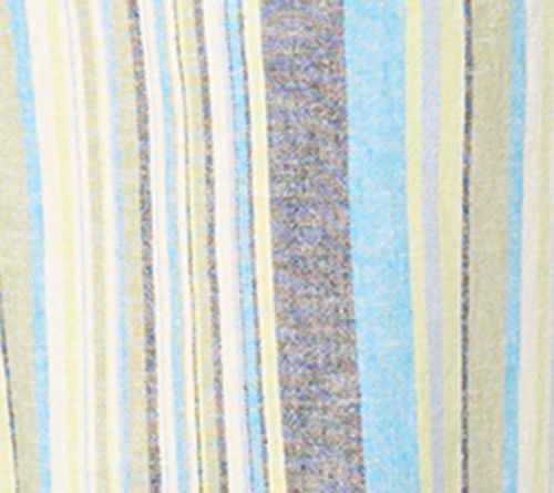 Denim & Co. Naturals Regular Striped Linen Blend Wide Leg Pant — View 7