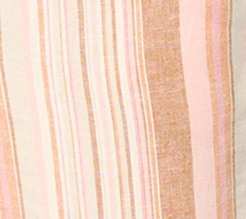 Denim & Co. Naturals Petite Striped Linen Blend Wide Leg Pant — View 8