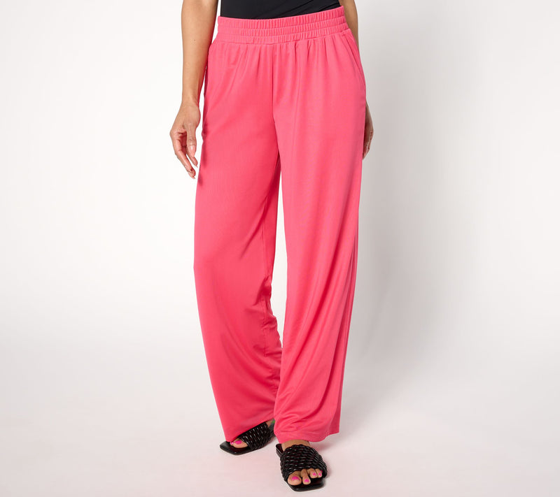 Belle Beach by Kim Gravel Regular TropiCool Knit Solid Pant — Main view