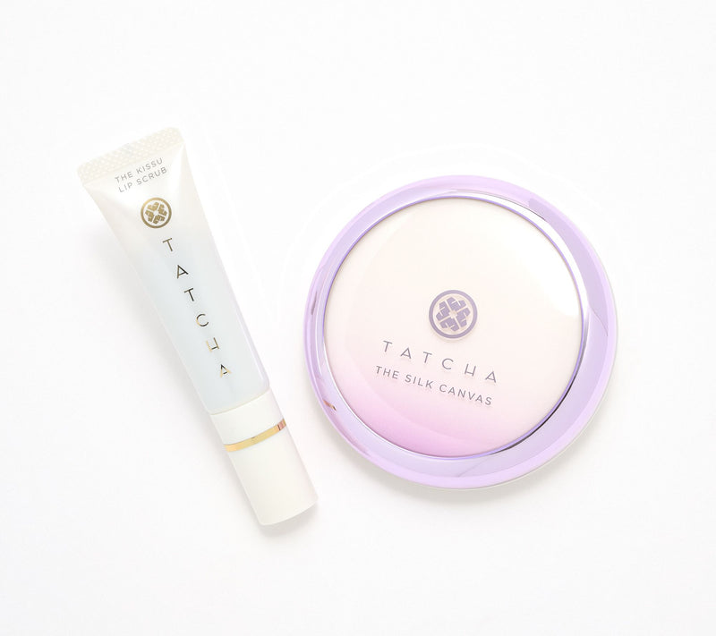 TATCHA Silk Canvas & Kissu Lip Scrub 2-Piece Kit — Main view