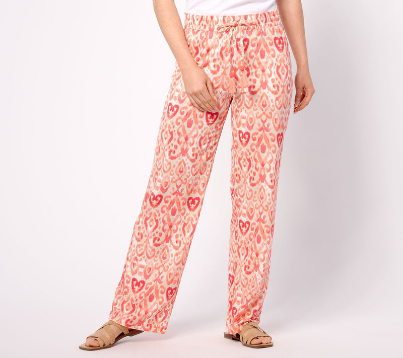 Belle Beach by Kim Gravel Tall Cabana Knit Santorini Beach Pant — View 9