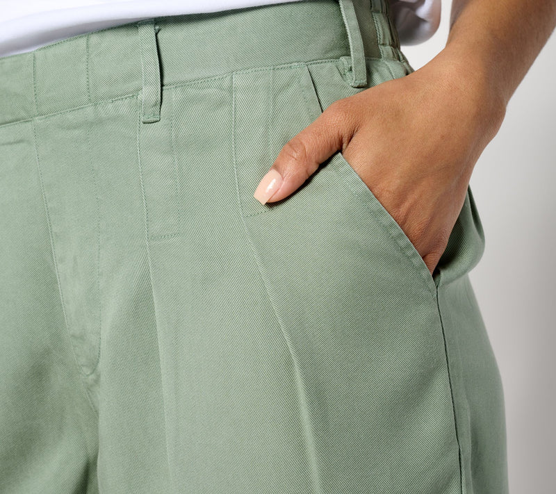 AnyBody Regular Sueded Twill Utility Short — View 10