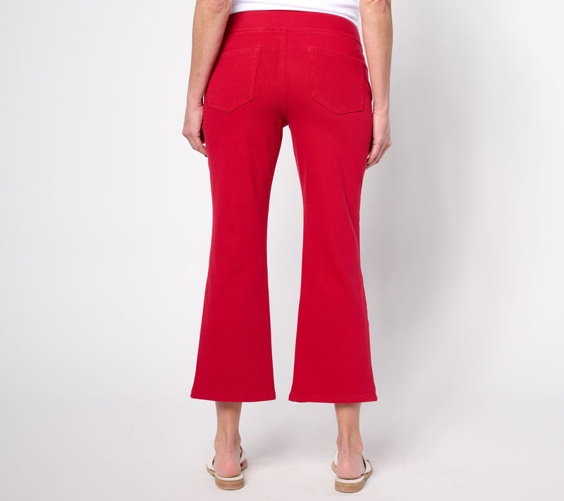 Belle by Kim Gravel Tall Flexibelle Sailor Boot Cropped Pant — View 10