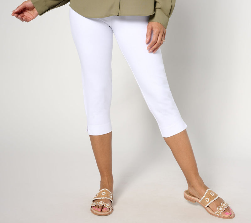 Women With Control Petite 86/14 Pull On Capri Pant — View 9