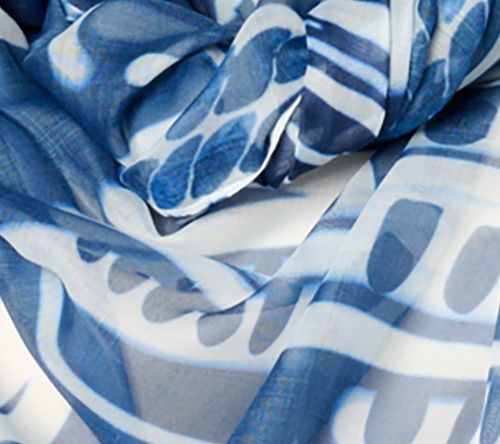 Women with Control Printed Scarf — View 4