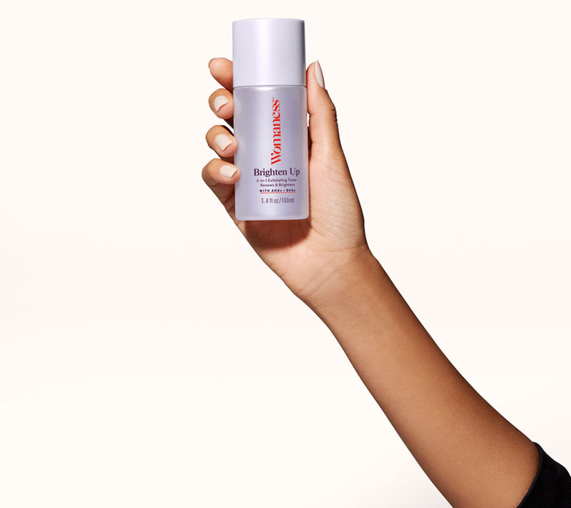 Womaness Brighten Up 2-in-1 Exfoliating Toner 3.4 fl oz — View 3