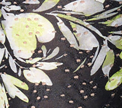 LOGO Layers by Lori Goldstein Petite Printed Eyelet Leggings — View 2