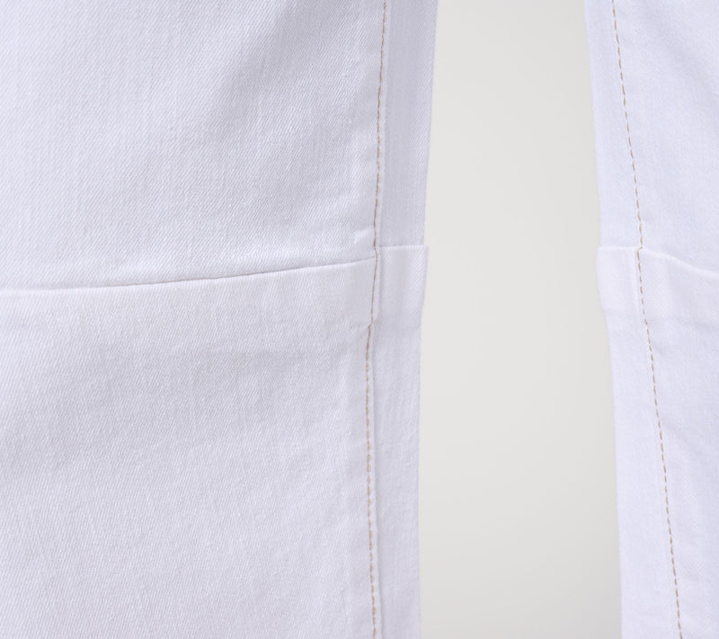 LOGO by Lori Goldstein Regular Barrel Leg Crop Jeans — View 7