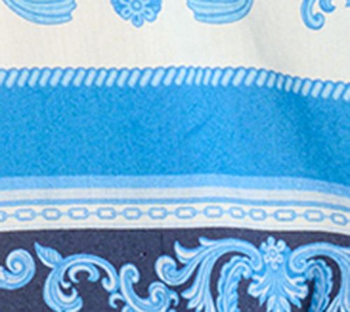 BEAUTIFUL by Lawrence Zarian Printed Patchwork Collared Shirt — View 7
