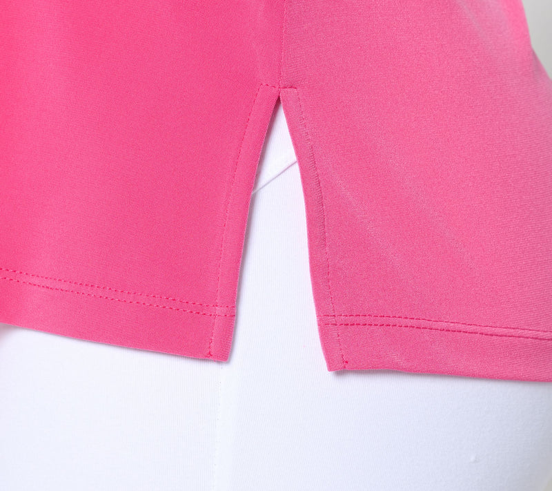Susan Graver Modern Essentials Liquid Knit A-Line Top — View 16