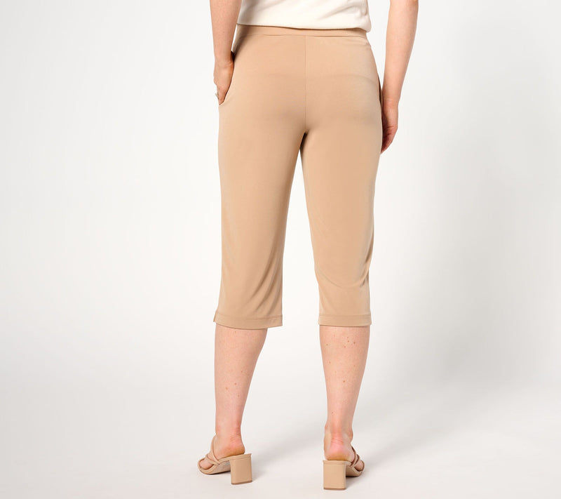 Susan Graver Regular Modern Essentials Ava Slim LiquidKnit Pedal Pusher — View 10