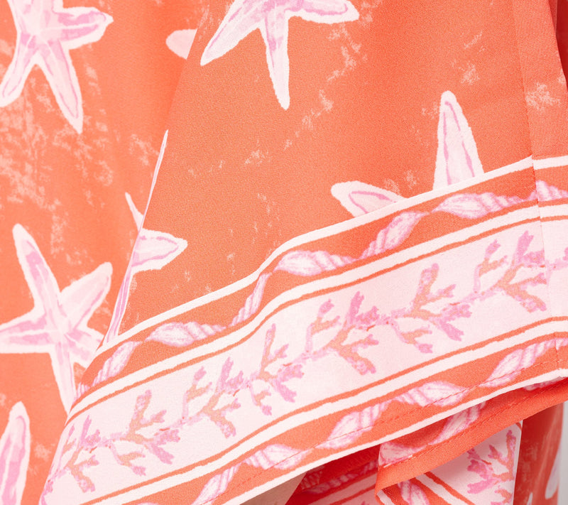 Quacker Factory Nautical Printed Butterfly Top — View 5