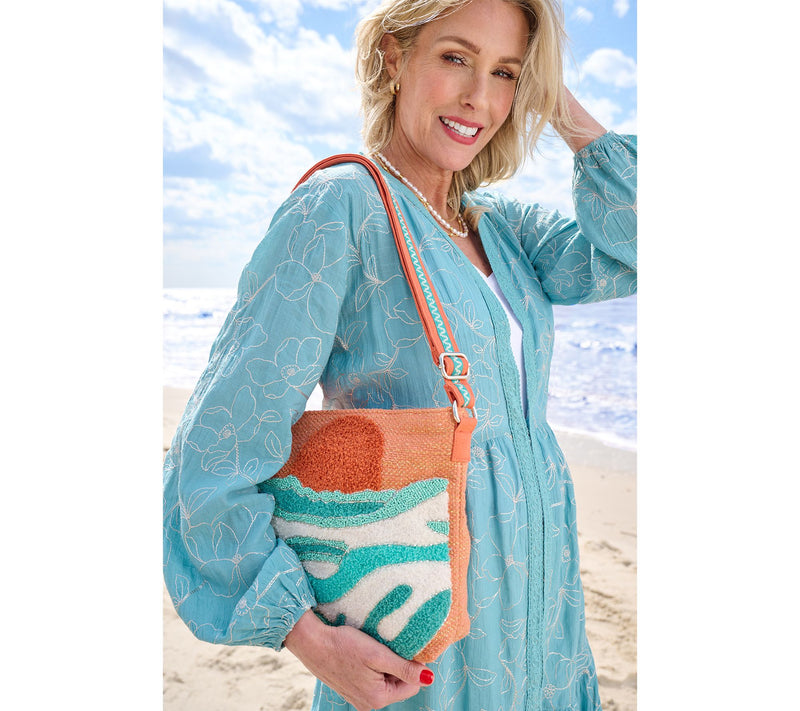 Isaac Mizrahi Live! Regular Bridgehampton Embroidered Gauze Duster — View 14