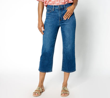 NYDJ High Rise Joni Capri in Cool Embrace - Rockford