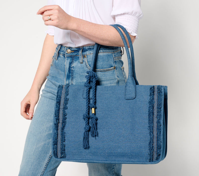 Vince Camuto Large Canvas Tote - Orla — View 16