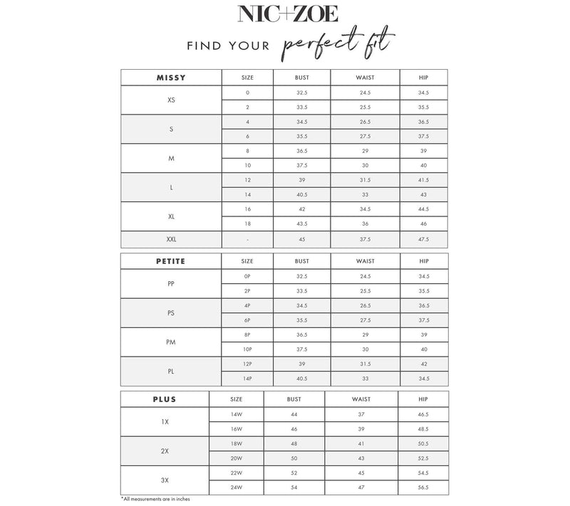 NIC+ZOE Missy Perfect Knit Rib Scoop Tank — View 7