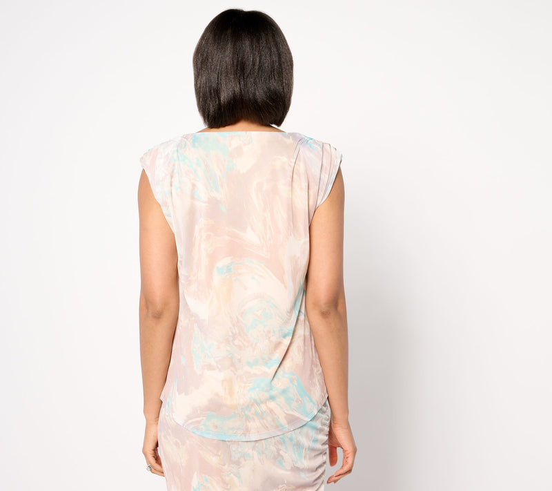 Studio Park x Vanessa Herring Packable Vacation Knit Tank Top — View 6