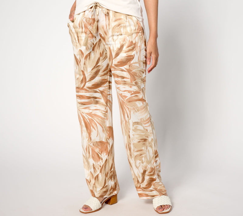 Belle Beach by Kim Gravel Tall Cabana Knit Laguna Lido Tassel Pant — View 9