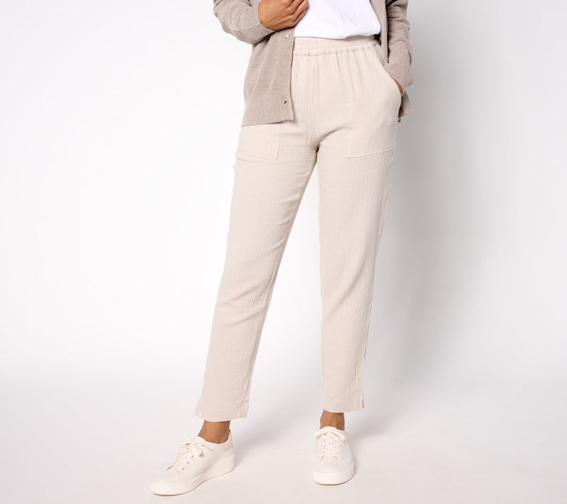 Barefoot Dreams Malibu Collection Sun Soaked Cropped Pant — View 5