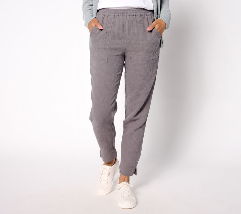 Barefoot Dreams Malibu Collection Sun Soaked Cropped Pant — View 3