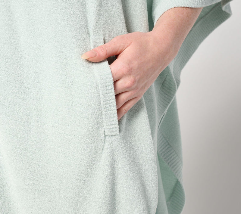 Barefoot Dreams CozyChic Ultra Lite Shirttail Poncho — View 4
