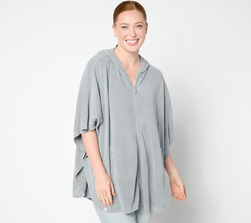 Barefoot Dreams CozyChic Ultra Lite Shirttail Poncho — View 12