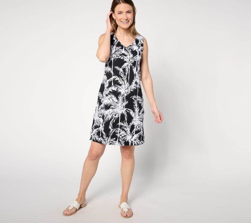 Belle by Kim Gravel Packabelle Paradise Palm Dress — View 5